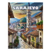 Sarajevo, een stad vol hoop en herinneringen perfect poster (Voorkant)
