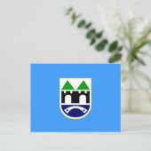 Sarajevo Flag Briefkaart (Staand voorkant)