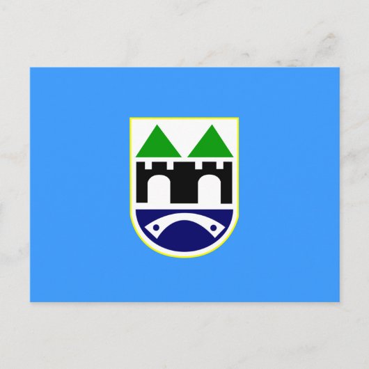 Sarajevo Flag Briefkaart (Voorkant)