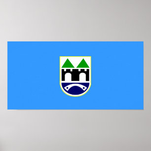 Sarajevo Flag Poster