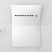 Sarajevo Kaart (Binnen)