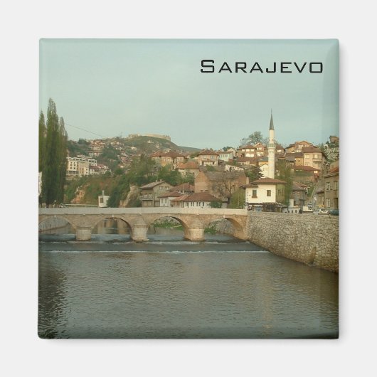 Sarajevo - Latijnse brug Magneet (Voorkant)