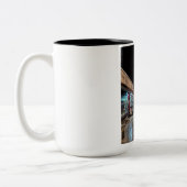 Sarajevo Mok-Geweldig speciaal cadeau idee voor ie Tweekleurige Koffiemok (Links)