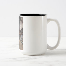 Sarajevo Mok-Geweldig speciaal cadeau idee voor ie Tweekleurige Koffiemok