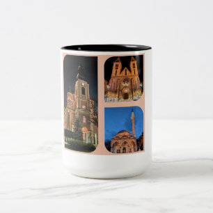 Sarajevo Mok-Geweldig speciaal cadeau idee voor ie Tweekleurige Koffiemok