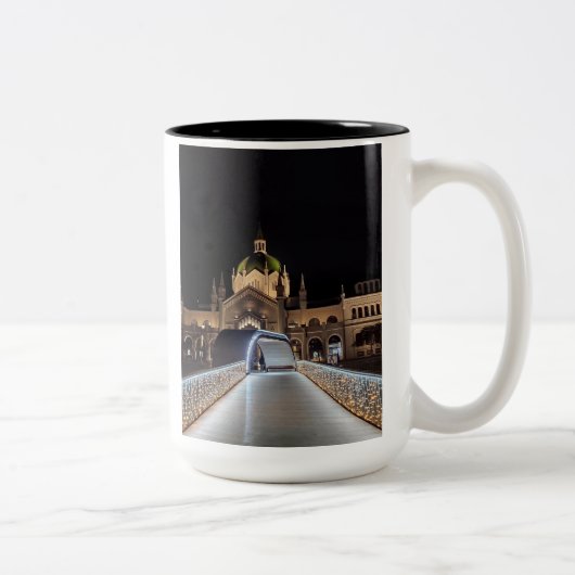 Sarajevo Mok-Geweldig speciaal cadeau idee voor ie Tweekleurige Koffiemok (Rechts)