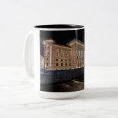 Sarajevo Mok-Geweldig speciaal cadeau idee voor ie Tweekleurige Koffiemok (Voorkant links)