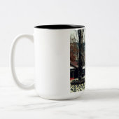 Sarajevo Mok-Geweldig speciaal cadeau idee voor ie Tweekleurige Koffiemok (Links)