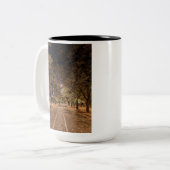 Sarajevo Mok-Geweldig speciaal cadeau idee voor ie Tweekleurige Koffiemok (Voorkant links)