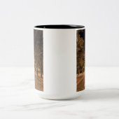 Sarajevo Mok-Geweldig speciaal cadeau idee voor ie Tweekleurige Koffiemok (Center)