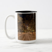 Sarajevo Mok-Geweldig speciaal cadeau idee voor ie Tweekleurige Koffiemok (Links)