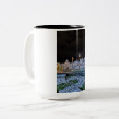 Sarajevo Mok-Geweldig speciaal cadeau idee voor ie Tweekleurige Koffiemok (Voorkant links)