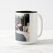 Sarajevo Mok-Geweldig speciaal cadeau idee voor ie Tweekleurige Koffiemok (Voorkant rechts)