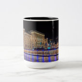 Sarajevo Mok-Geweldig speciaal cadeau idee voor ie Tweekleurige Koffiemok (Center)