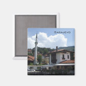 Sarajevo - Mosque Magneet (Voorkant / Achterkant)