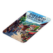 Sarajevo Oude Stad (Baščaršija) Magneet (Linkerzijde)