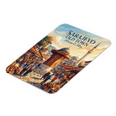 Sarajevo Oude Stad Bosnië & Herz. Magneet (Linkerzijde)
