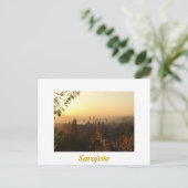 Sarajevo 's ochtends briefkaart (Staand voorkant)