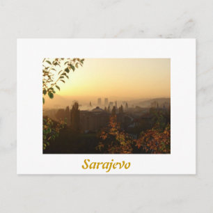 Sarajevo 's ochtends briefkaart