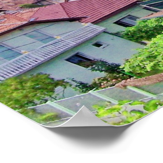 Sarajevo, Uitzicht Bistrik Poster (Hoek)