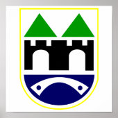 Sarajevo wapenkat poster (Voorkant)