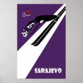 Sarajevo Winter Reisposter Poster (Voorkant)