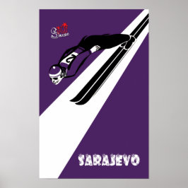 Sarajevo Winter Reisposter Poster