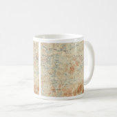 Saranac Lake Chain (Lager, Midden- en Bovenmeren) Koffiemok (Voorkant rechts)