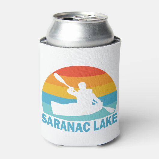 Saranac Lake New York Kayak Blikjeskoeler (Blikje Voorkant)