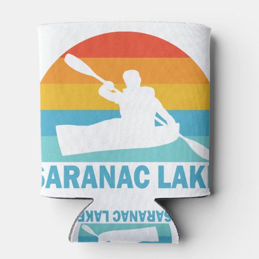 Saranac Lake New York Kayak Blikjeskoeler (Achterkant)