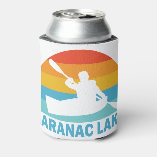 Saranac Lake New York Kayak Blikjeskoeler (Blikje Achterkant)