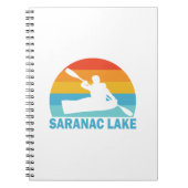 Saranac Lake New York Kayak Notitieboek (Voorkant)