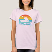 Saranac Lake New York Kayak T-shirt (Voorkant)