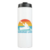 Saranac Lake New York Kayak Thermosbeker (Voorkant)