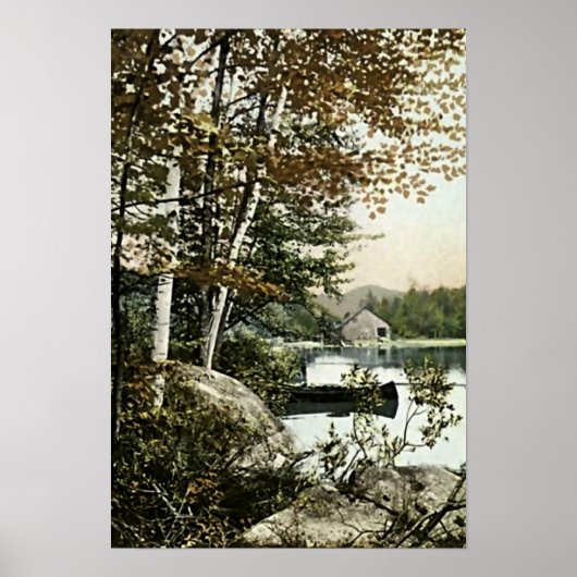 Saranac Lake, New York Poster (Voorkant)