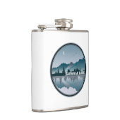 Saranac Lake New York Reflection Heupfles (Rechts)