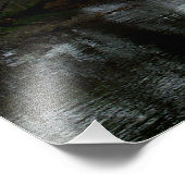 "Saranac River" Foto van Adirondack River & Trees Afdruk (Hoek)