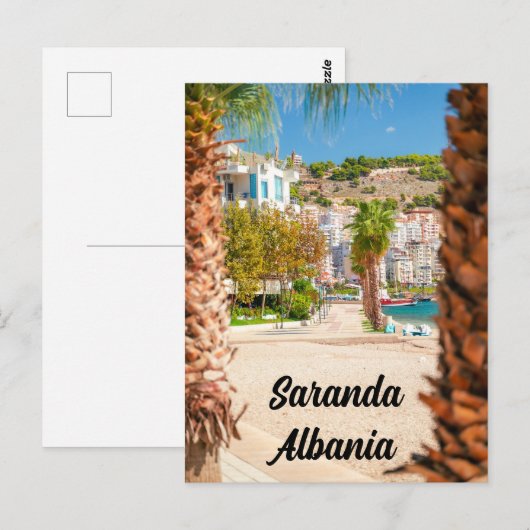 Saranda, Albanië Briefkaart (Voorkant / Achterkant)