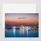 Saranda, Albanië Feestdagenkaart (Voorkant / Achterkant)