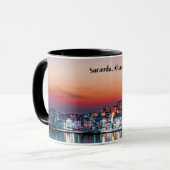 Saranda, Albanië Mok (Voorkant links)