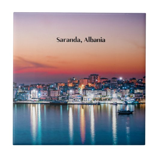 Saranda, Albanië Tegeltje (Voorkant)