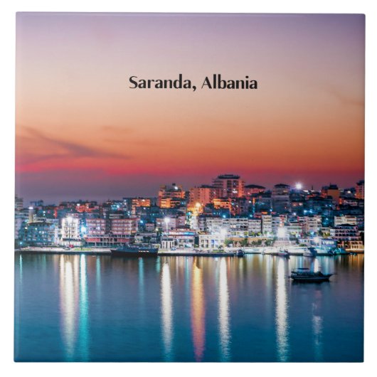 Saranda, Albanië Tegeltje (Voorkant)