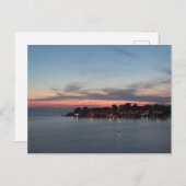 Sarande, Albanië, zonsondergang Briefkaart (Voorkant / Achterkant)