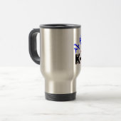 ♪ ♥ SaRangHaeYo-Love KPop Fabulous Travel Mug ♥ ♫ Reisbeker (Voorkant links)