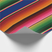 Sarape Print Wrapping Paper Cadeaupapier (Hoek)