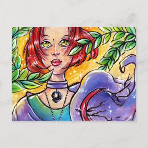 Saraphin Sun Witch Briefkaart