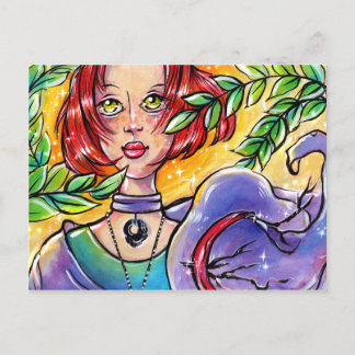 Saraphin Sun Witch Briefkaart