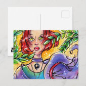 Saraphin Sun Witch Briefkaart (Voorkant / Achterkant)