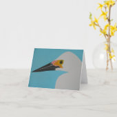 Sara's kunstige Kaart, Blank Inside Kaart (Gele Bloem)