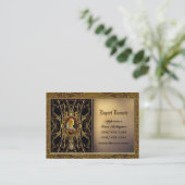 Sarashire Ebony  Visitekaartje (Staand voorkant)